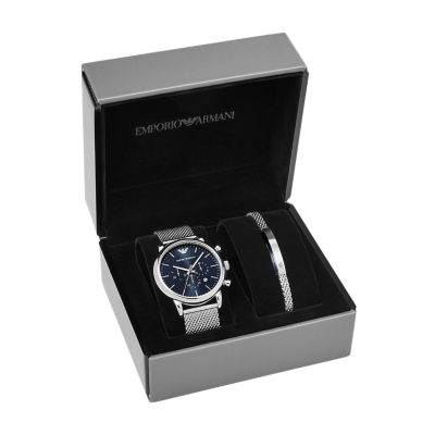Emporio Armani Watch and Bracelet Gift 