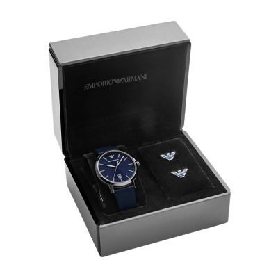 Emporio Armani AR80042 Watch Manschettenknöpfe Station Set - - Uhr