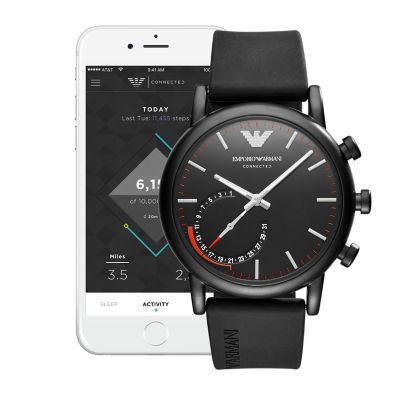 armani connected hybrid smartwatch