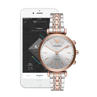 emporio armani 3019 hybrid smartwatch