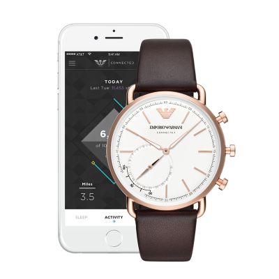 Emporio Armani Men's Hybrid Smartwatch 
