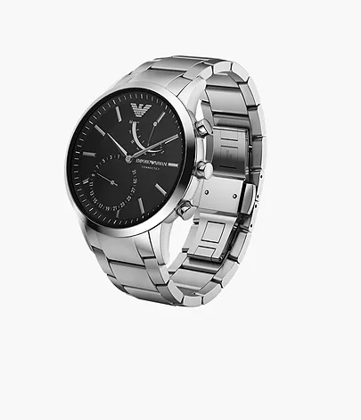 Slime fiber Typical Emporio Armani Stainless Steel Hybrid Smartwatch - ART3037 - Watch Station