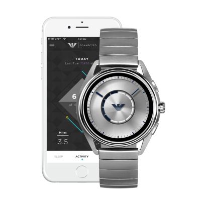 armani men's smartwatch