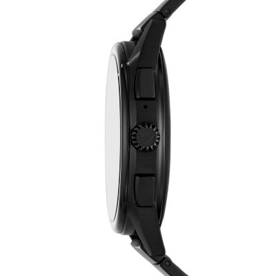 armani smartwatch black
