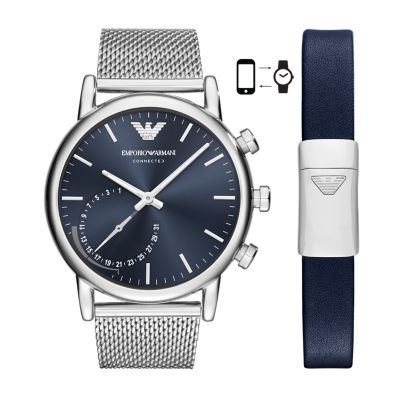 armani connected men's watch