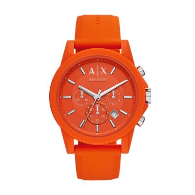 armani exchange orange