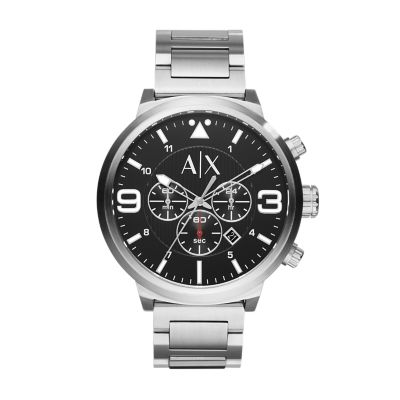 Chronograph Stainless Steel Watch 