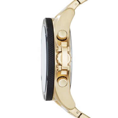 Armani Exchange Chronograph Gold-Tone Steel Watch - AX1511 - Watch Station