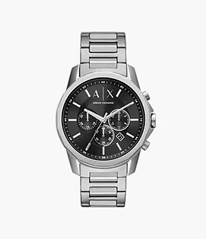 Armani Exchange Chronograph Stainless Steel Watch