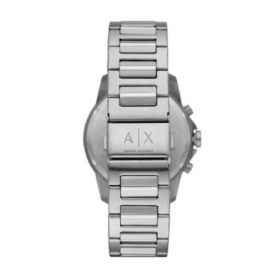 Watch Steel AX1742 - Armani - Chronograph Exchange Station Stainless Watch