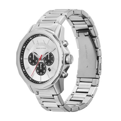 Exchange - Station Chronograph Watch Steel AX1742 Watch - Stainless Armani