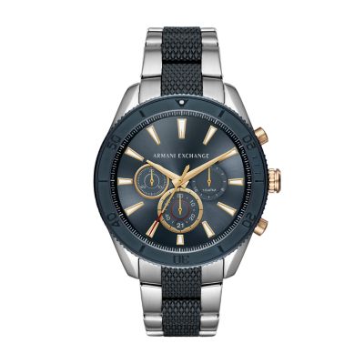 armani exchange chronograph men's watch