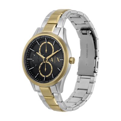 Armani Exchange Multifunction Two-Tone Stainless Steel Watch