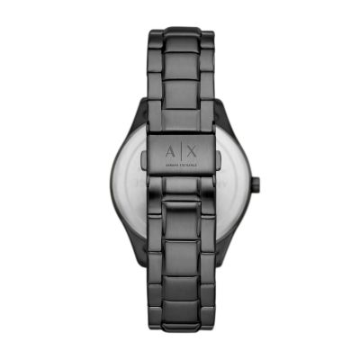 AX1867 - Stainless Armani Watch Station Watch Multifunction Black Exchange - Steel