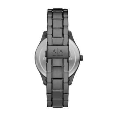 Steel AX1871 Exchange - Watch Armani Station Multifunction Watch - Stainless Gunmetal