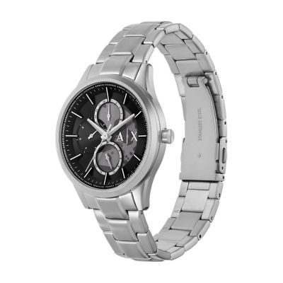 Armani Exchange Stainless Station - Watch Watch AX1873 Steel Multifunction 