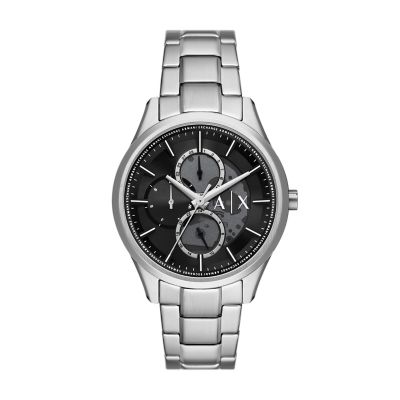 Armani Exchange Multifunction - Station Watch Stainless Watch Steel - AX1873