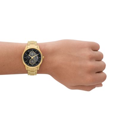 Armani exchange connected online gold