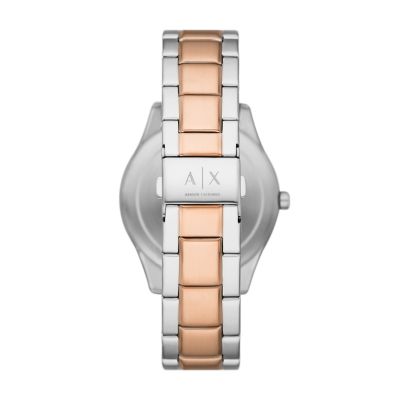 Armani Exchange Multifunction Two-Tone Stainless Steel Watch