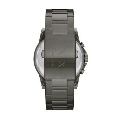 Armani Exchange Chronograph Grey Stainless Steel Watch - AX2086 