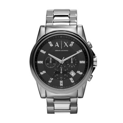 Armani Exchange Chronograph Steel Watch AX2086 Watch Station