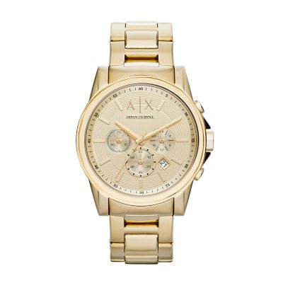 Armani Exchange Chronograph Gold-Tone 