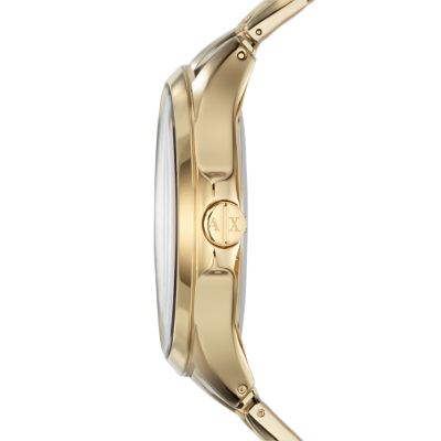 Armani Exchange Multifunction Gold-Tone Steel Watch - AX2122 - Watch Station