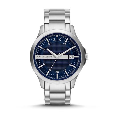 Armani Exchange Three-Hand Date 