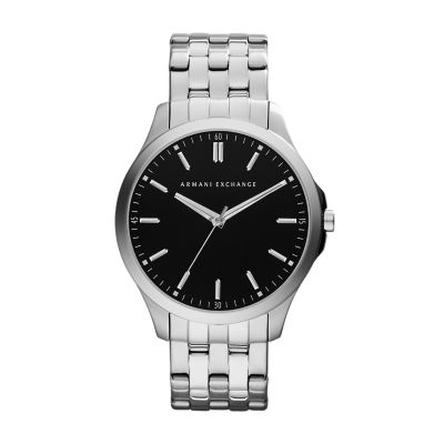 Armani Exchange Three-Hand Stainless 