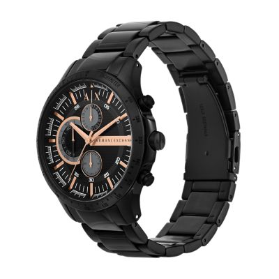 Armani Exchange Chronograph Black Stainless Steel Watch - AX2429 - Watch  Station | Quarzuhren