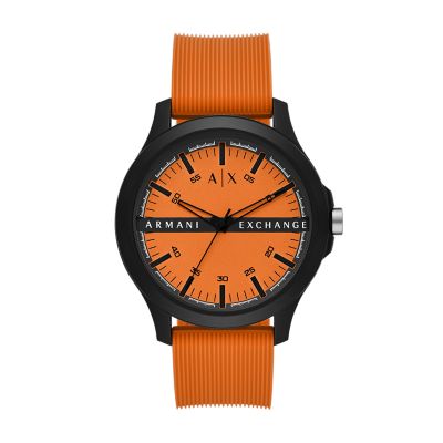 Armani watch store orange