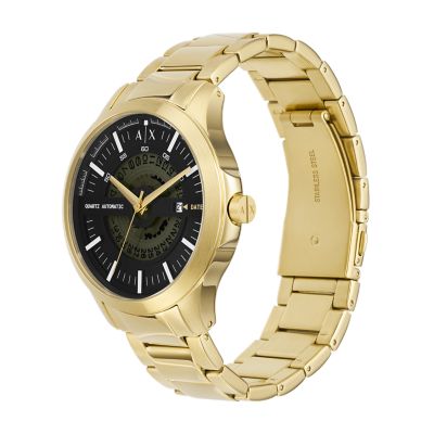 Armani exchange on sale automatic watch