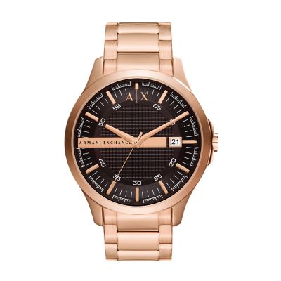 Armani exchange best sale couple watch