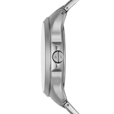 Armani Exchange Three-Hand Date Stainless Station - AX2451 Steel Watch Watch 