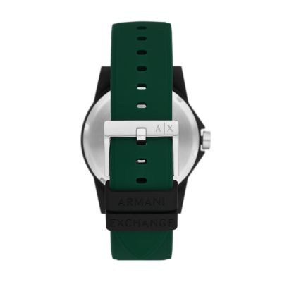 Armani exchange green watch hotsell