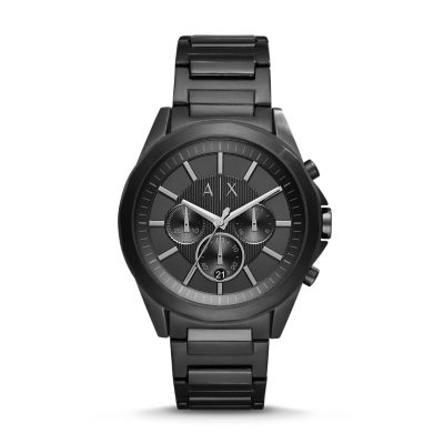 Armani Exchange Chronograph Black 