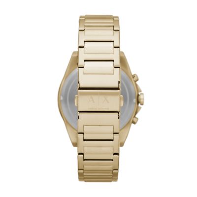 Armani Exchange Chronograph Gold-Tone Stainless Steel Watch - AX2602 - Watch  Station | Quarzuhren