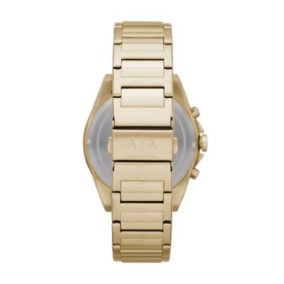 Armani exchange connected clearance gold