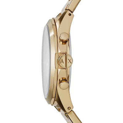 Exchange Station Armani Watch Watch Stainless Steel AX2611 Gold-Tone - Chronograph -