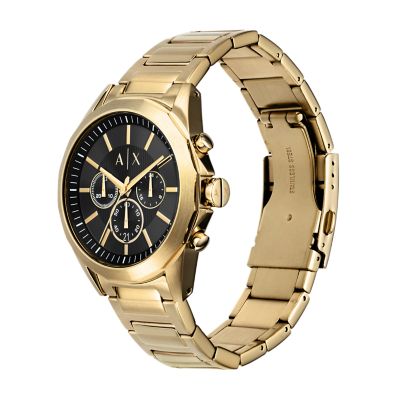 Armani Exchange Chronograph Gold-Tone Stainless Steel Watch - AX2611 -  Watch Station