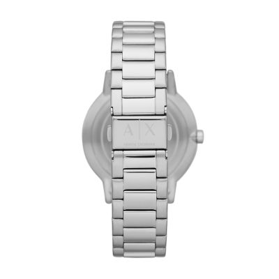 Steel AX2700 Watch Armani - Exchange - Three-Hand Watch Stainless Station