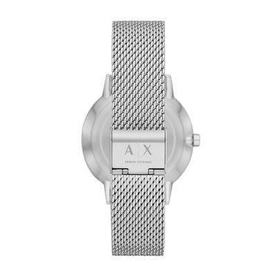 Armani Exchange Multifunction Watch Stainless Station Steel - - Mesh AX2714 Watch