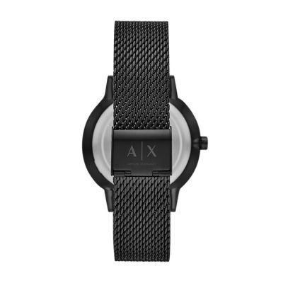 Armani Exchange Multifunction Black Steel Watch - AX2716 - Watch