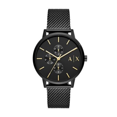 Armani Exchange Multifunction Black 