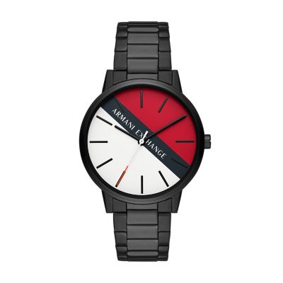 Station Watch - Watch Three-Hand Exchange Steel AX2737 - Armani Stainless