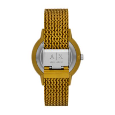 Armani Exchange Multifunction Yellow Aluminium Watch - AX2726