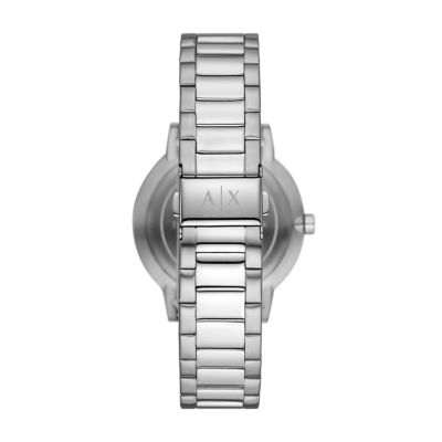 Armani Exchange Three-Hand Station - Steel AX2737 Watch - Watch Stainless