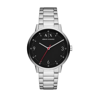 Armani Exchange Three Hand Stainless Steel Watch AX2737 Watch