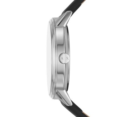 Armani Exchange Leather - Watch Watch Black - Multifunction Station AX2745