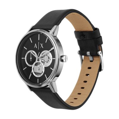 Armani Exchange Multifunction Watch Watch Station Black AX2745 - Leather 